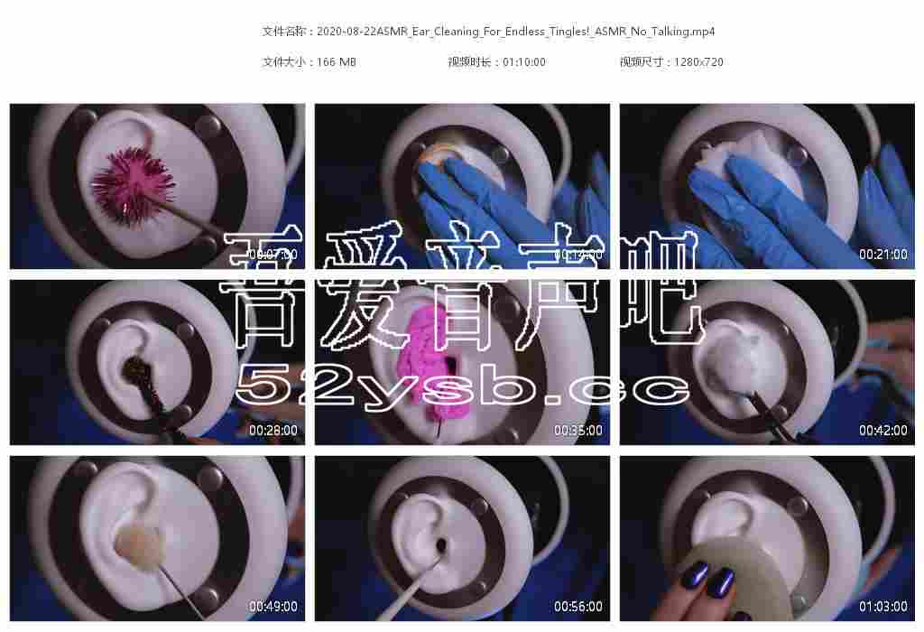 ASMR宝图发布：StacyAster-Ear_Cleaning_For_Endless_Tingles。编号：97 