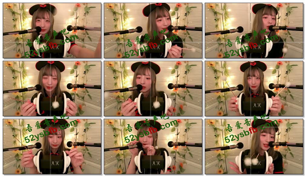预览图:新的ASMR房间，用三个麦克风挖耳朵,编号333