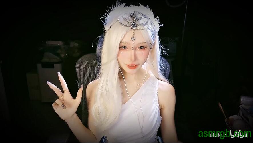 预览图:aki秋水2025年3月角色扮演ASMR-温柔神女的催眠哄睡，风铃和史莱姆噗噗,编号763